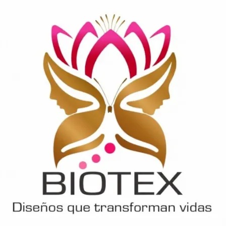 Logo de Biotex: Diseños que transforman vidas
